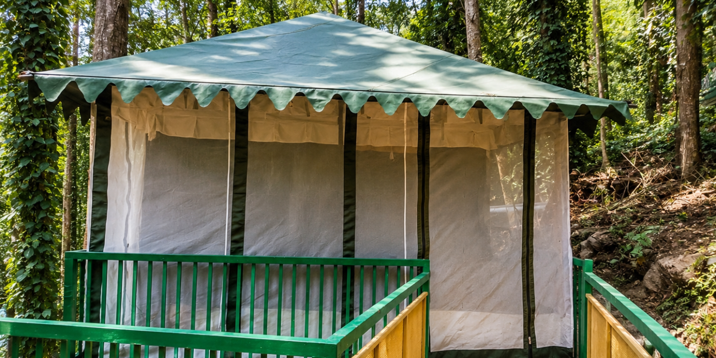 swiss tent